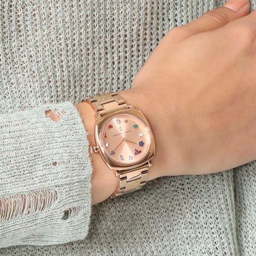 美品⭐︎ マークジェイコブス　ピンクゴールド　腕時計