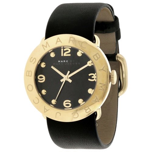 直販特注品 MARC JACOBS 腕時計 ブラック 箱、説明書付き - 時計