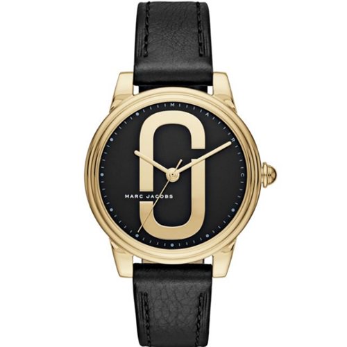 〇〇MARC JACOBS マークジェイコブス CORIE コリー 腕時計 MJ1578 ゴールド x ブラック