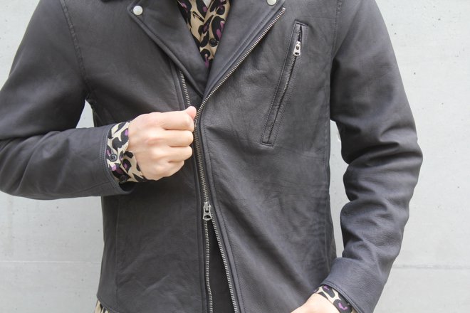 Acurica DOUBLE RIDERS - BLACK - RayCoal（レイコール）：大阪 の メンズ セレクトショップ -  RayCoalAcurica SINGLE BLOUSON - NATURAL