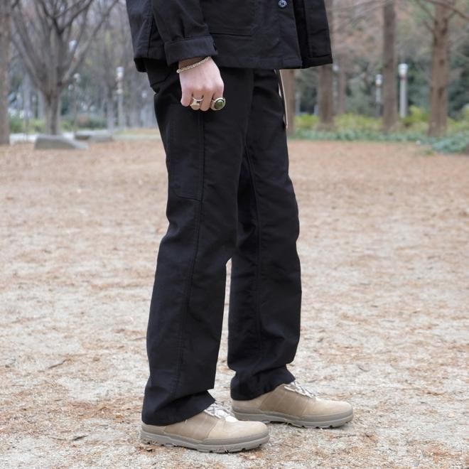 FRENCH WORKERS PANTS － BLACK MOLESKIN｜RayCoal｜公式通販｜