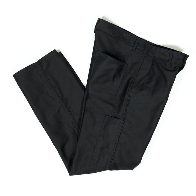 FRENCH WORKERS PANTS － BLACK MOLESKIN｜RayCoal｜公式通販｜