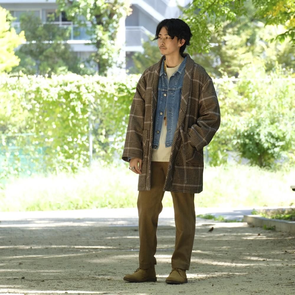 ATHA｜アタ｜BIG CHECK NORAGI COAT｜公式通販｜お取り扱い｜RayCoal｜