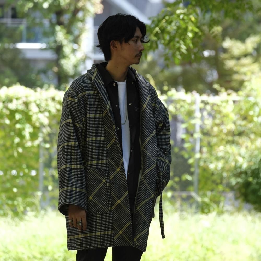 ATHA｜アタ｜BIG CHECK NORAGI COAT｜公式通販｜お取り扱い｜RayCoal｜