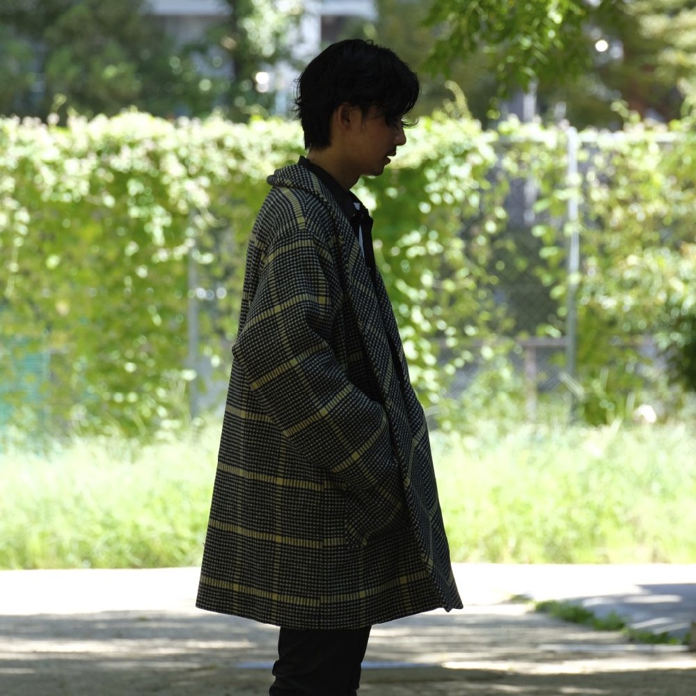 ATHA｜アタ｜BIG CHECK NORAGI COAT｜公式通販｜お取り扱い｜RayCoal｜