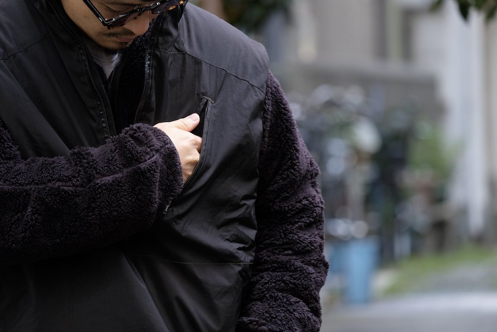 DEADSTOCK｜US LEVEL7 HALF ZIP VEST - OVERDY｜デッドストック