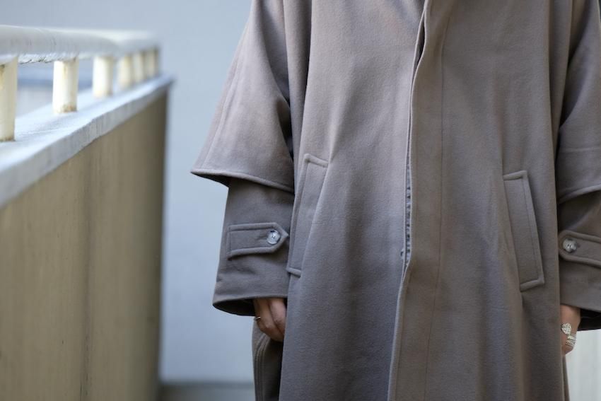 BASISBROEK｜バシスブルック｜DONKEY CASHMERE WOOL MELTON - KHAKI ...