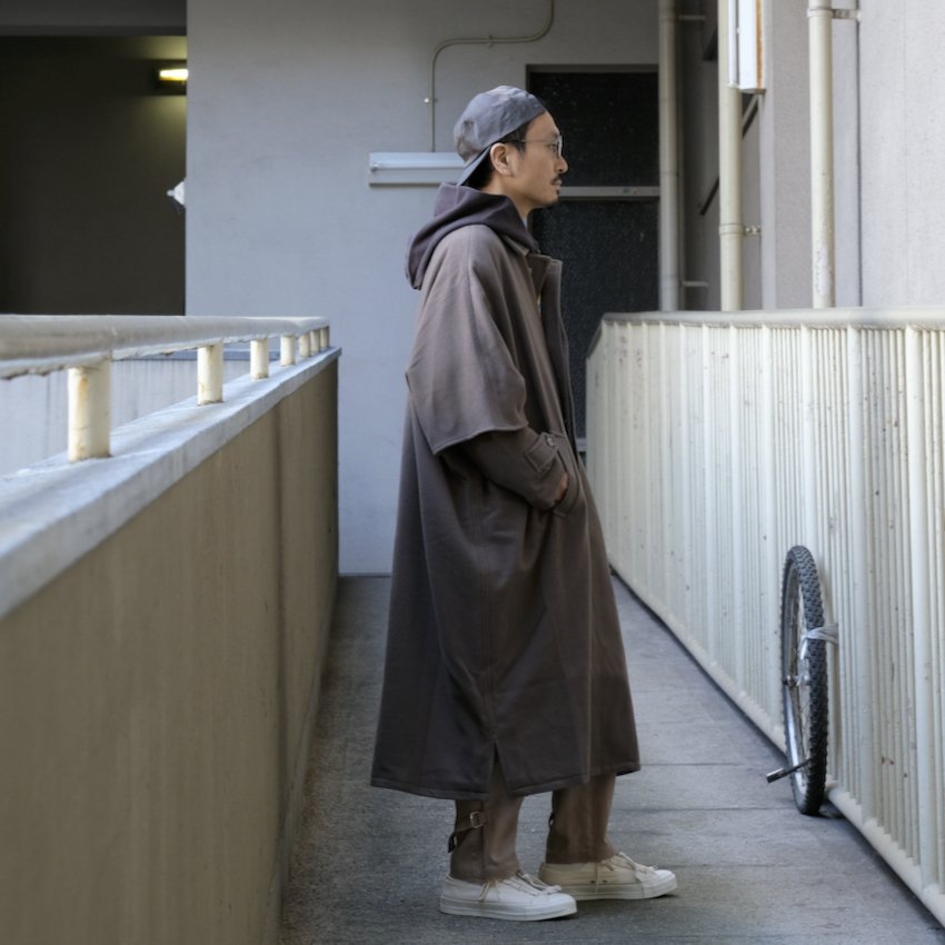 BASISBROEK｜バシスブルック｜DONKEY CASHMERE WOOL MELTON - KHAKI