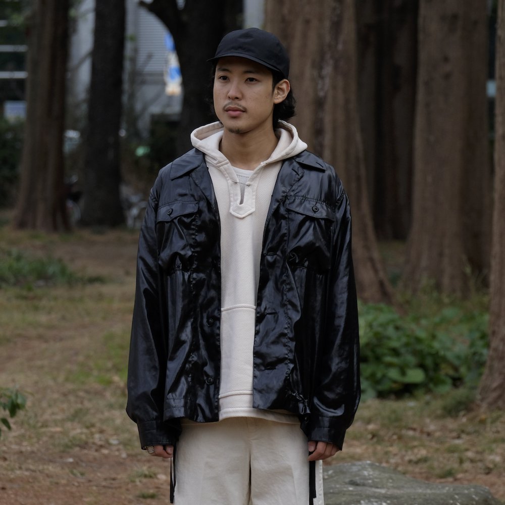 saby｜サバイ｜MIL SHT - Lethere Vintage Satin｜公式通販｜RAY COAL｜