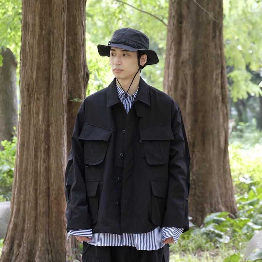 DAIWA PIER39 TECH JUNGLE JACKET NAVY S - ミリタリージャケット