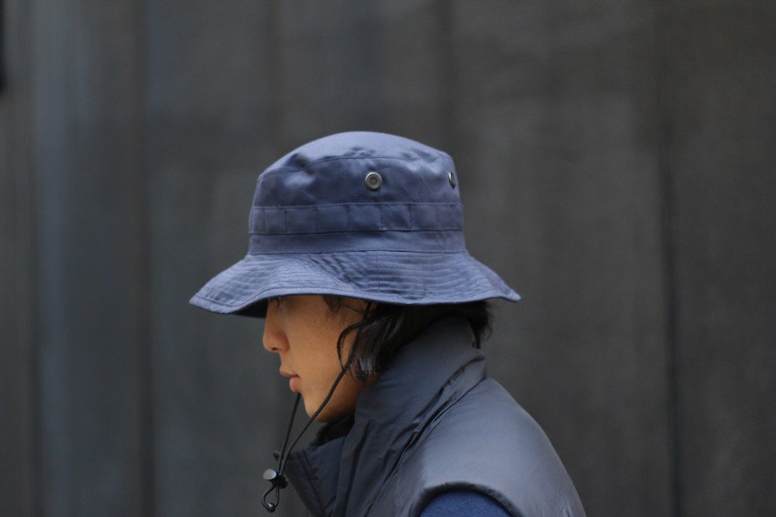 DEADSTOCK｜ROYAL NAVY TOROPICAL HAT｜RAY COAL