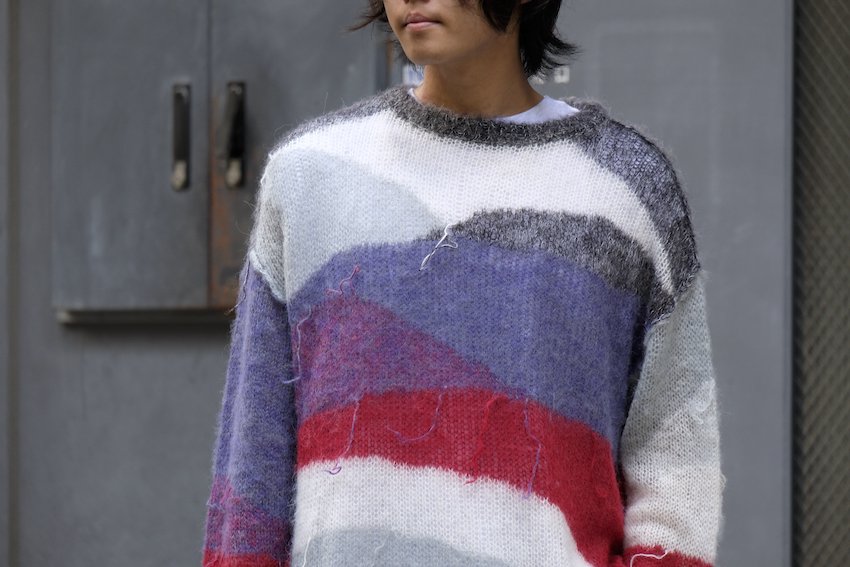 ◎新品◎ FILL THE BILL ALPACA INTARSIA KNIT-