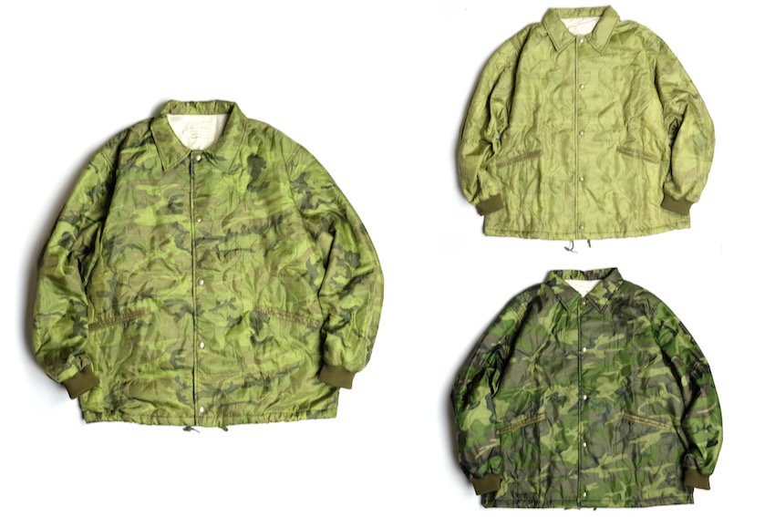 77circa｜77サーカ｜circa make camo poncho coach jacket - RAY COAL