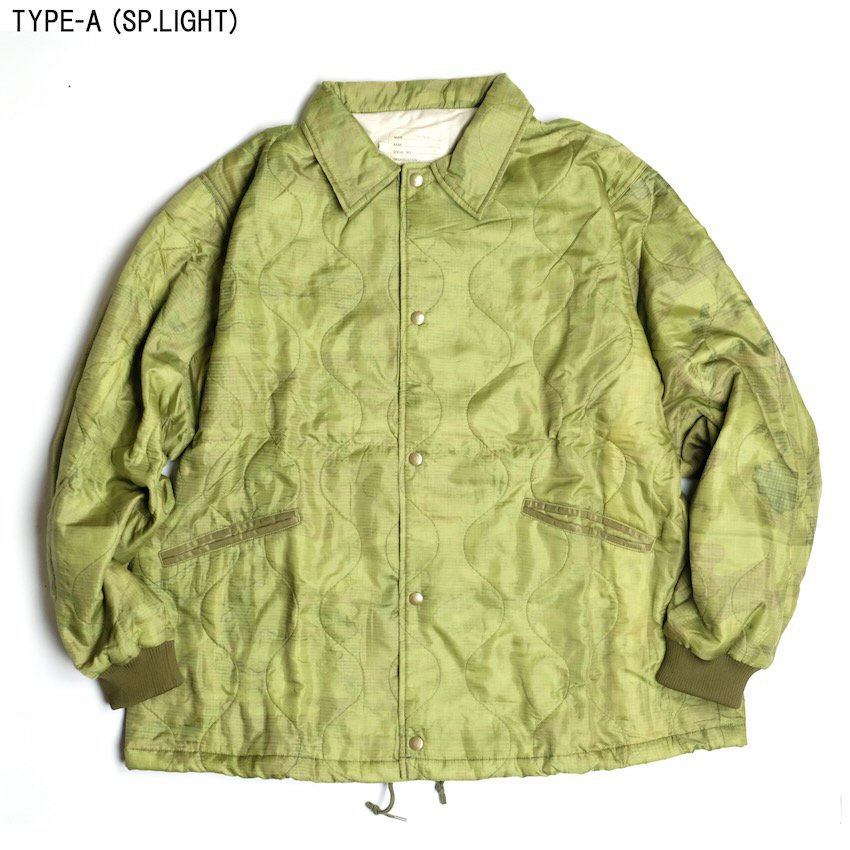 77circa｜77サーカ｜circa make camo poncho coach jacket - RAY COAL