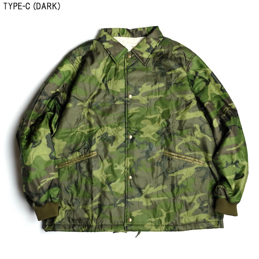 77circa｜77サーカ｜circa make camo poncho coach jacket - RAY COAL EXCLUSIVE