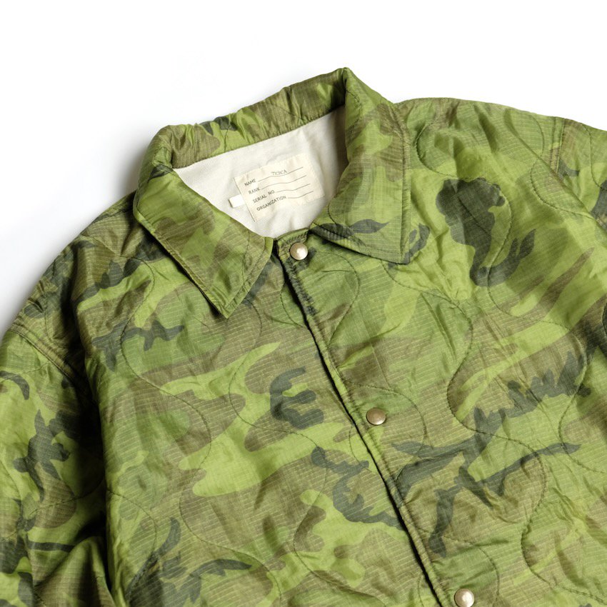 77circa｜77サーカ｜circa make camo poncho coach jacket - RAY COAL EXCLUSIVE