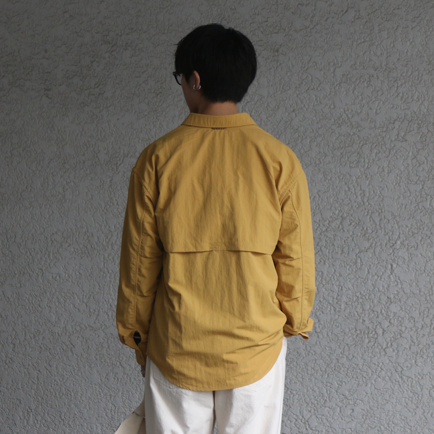 FIRST DOWN｜ファーストダウン｜VENTILATION L/S SHIRTS TASLAN NYLON｜公式通販｜RAY COAL｜