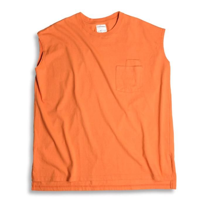 THRIFTWEARMARKET＆FLEAMARKET TOUrr｜スリフトウェアマーケット＆フリーマーケットツアー｜BAGGY TEE NS  COTTON JERSEY - ORANGE｜公式通販｜RAY COAL｜