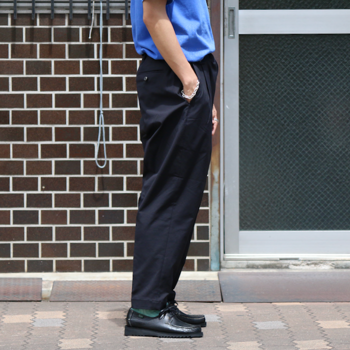 yoko sakamoto｜ヨーコ サカモト｜SUIT TAPERED TROUSERS ‐ RECYCLE POLYESTER｜公式通販｜RAY  COAL｜