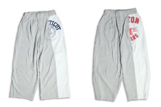 <img class='new_mark_img1' src='https://img.shop-pro.jp/img/new/icons6.gif' style='border:none;display:inline;margin:0px;padding:0px;width:auto;' />77circa circa make cutback wide sweat pants - GRAY