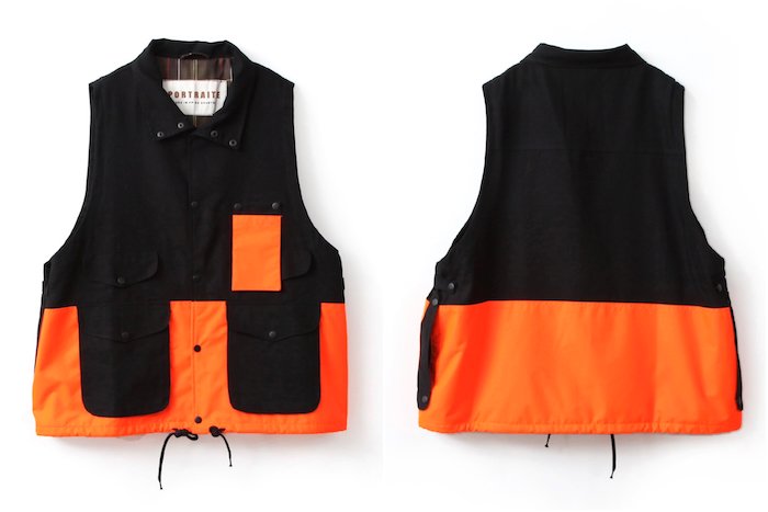 PORTRAITE｜ポートレイト｜OVER VEST HI-VIS ORANGE｜公式通販｜RAY COAL｜