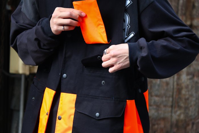 PORTRAITE｜ポートレイト｜OVER VEST HI-VIS ORANGE｜公式通販｜RAY COAL｜