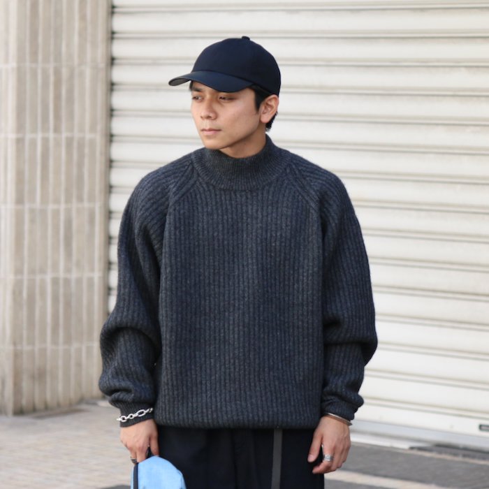 yoko sakamoto｜ヨーコ サカモト｜YAK MOCK NECK KNIT｜公式通販｜RAY COAL｜