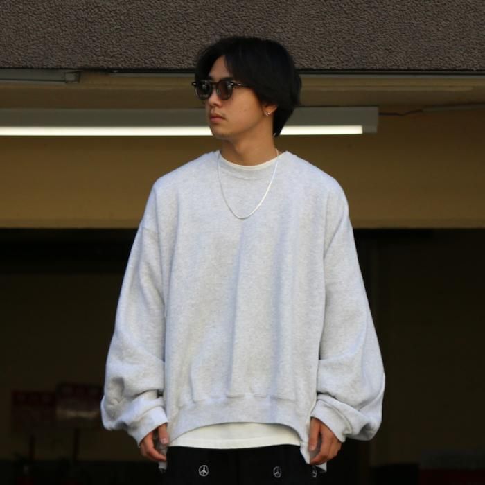 77CIRCA｜77サーカ｜circa make wide cutback sweat top - GRAY｜公式通販｜RAY COAL