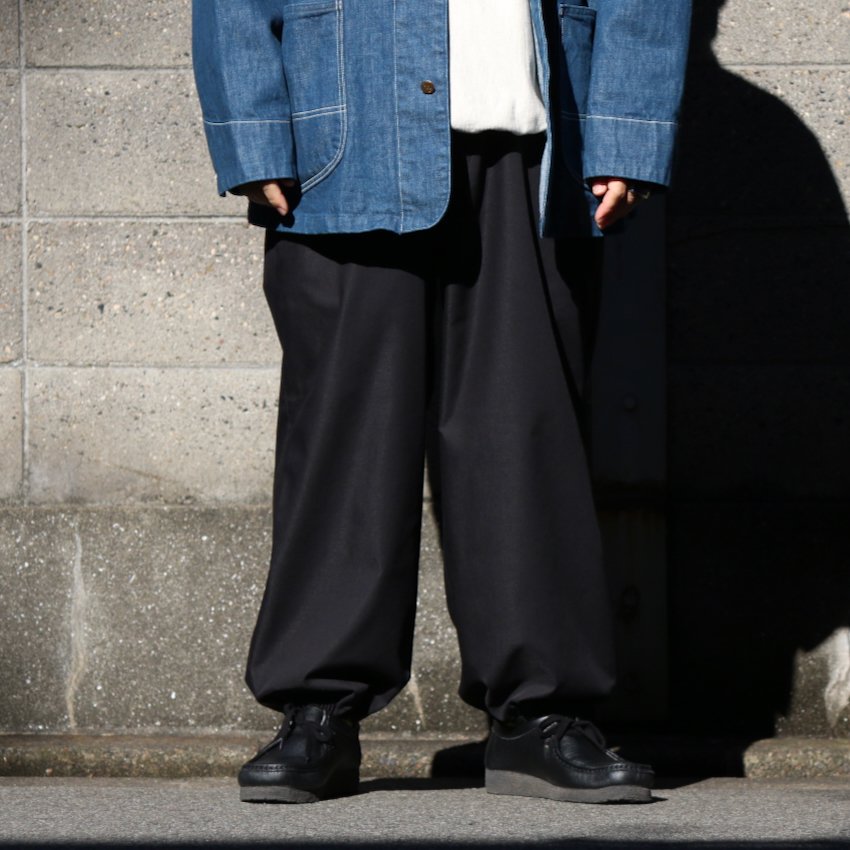 yoko sakamoto｜ヨーコ サカモト｜SUIT KUNG FU TROUSERS ‐ STRETCH TWILL｜公式通販｜RAY COAL｜