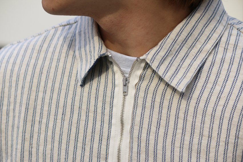 SandWaterr｜サンドウォーター｜RESEARCHED H/ZIP SHIRT - INDIA COTTON・LINEN｜公式通販｜RAY  COAL｜