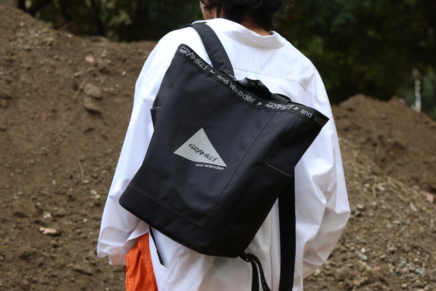 and wander x GRAMICCI｜アンドワンダー｜グラミチ｜MULTI PATCHWORK 2WAY PACK｜ 公式通販｜RAY COAL｜