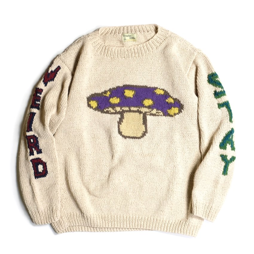 niche.MacMahon Knitting Mills｜マクマホン ニッティングミルズ｜L/S CREW NECK KNIT -  MUSHROOM｜公式通販｜RAY COAL｜