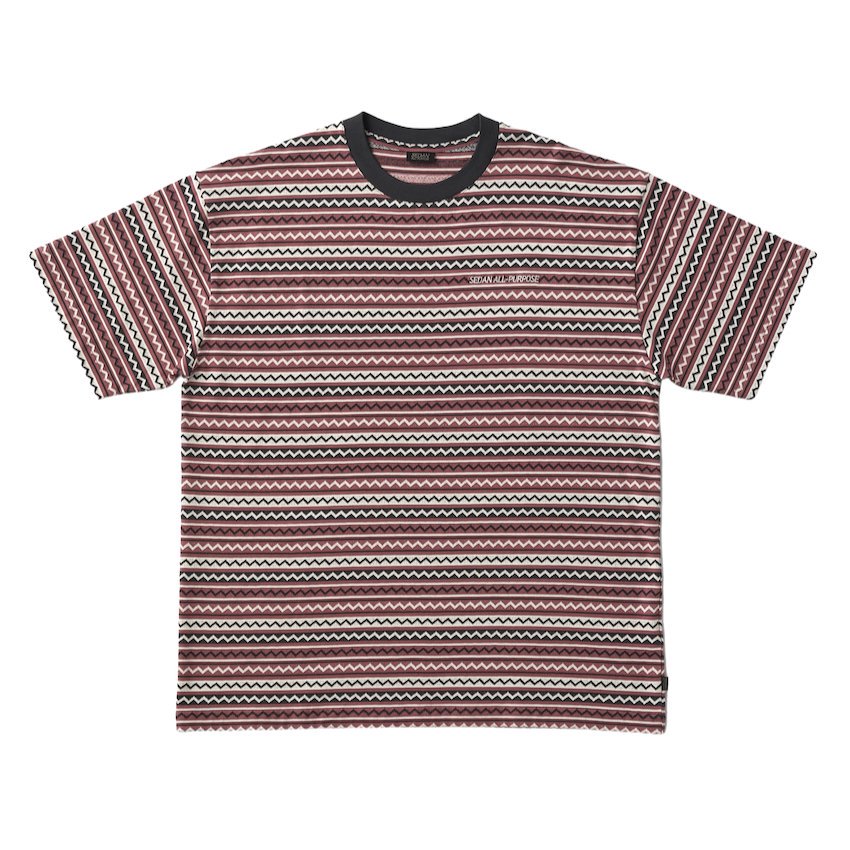 SEDAN ALL-PURPOSE｜セダンオールパーパス｜SEDAN ALL-PURPOSE JAQUARD STRIPED S/S TEE｜公式通販｜RAY  COAL｜