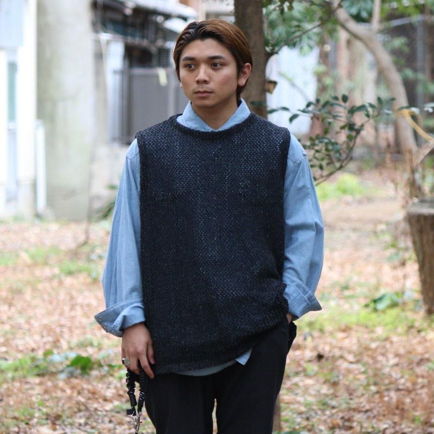 【未使用品】 アンスリード シアーレイヤードライトコート 黒 フリンジ UN3D.（アンスリード）の「ライトギャザーロングコート（その他