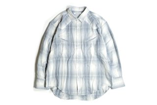 <img class='new_mark_img1' src='https://img.shop-pro.jp/img/new/icons6.gif' style='border:none;display:inline;margin:0px;padding:0px;width:auto;' />SEVEN BY SEVEN WESTERN SHIRTS L/S - TRIPLE GAUZE GLITTERY CHECK