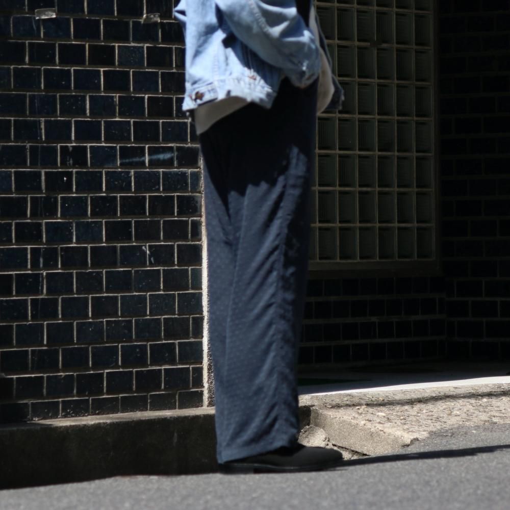 パンツ EASY TYPE SHEER TROUSERS-Dot pattern SEVEN BY SEVEN｜セブンバイセブン｜EASY TYPE SHEER TROUSERS