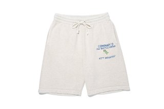 <img class='new_mark_img1' src='https://img.shop-pro.jp/img/new/icons6.gif' style='border:none;display:inline;margin:0px;padding:0px;width:auto;' />BOWWOW 47TH INFANTRY REGIMENT SWEAT SHORTS