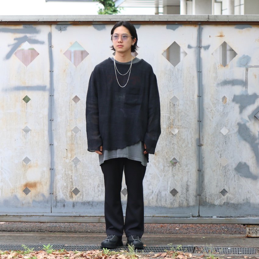 saby｜サバイ｜BOATNECK SHIRTS STONE WASH ｜公式通販｜RAY COAL｜