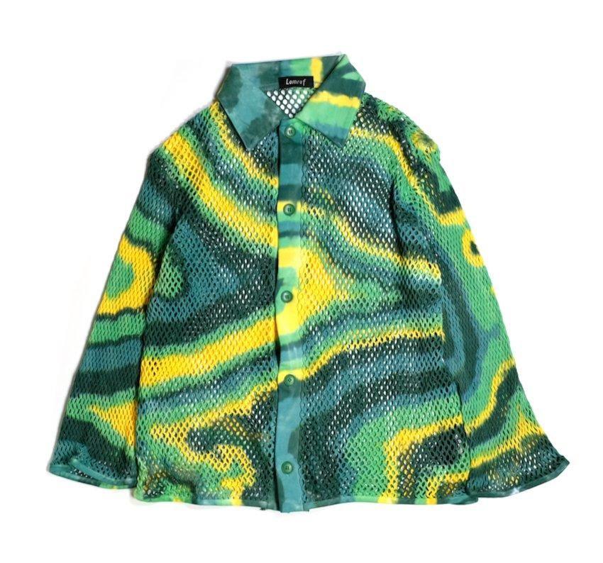 完璧 LAMROF｜ラムロフ｜AMI ART POLO CARDIGAN｜公式通販｜RAY COAL｜ トップス
