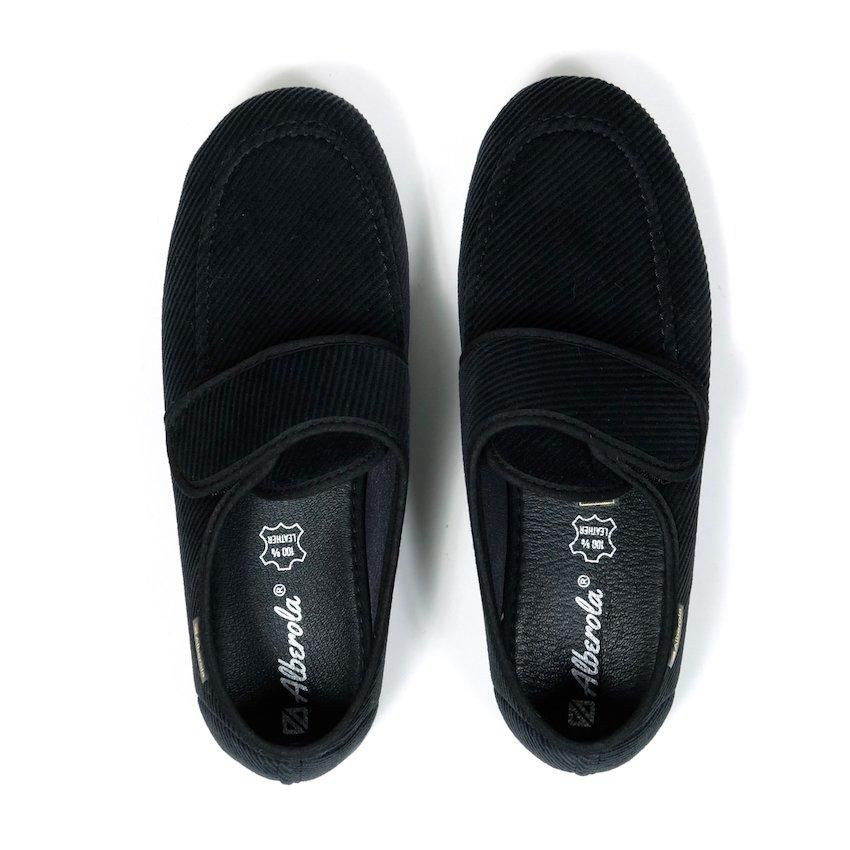ALBEROLA | VELCRO MOC - CORDUROY | アルベローラ | RAY COAL