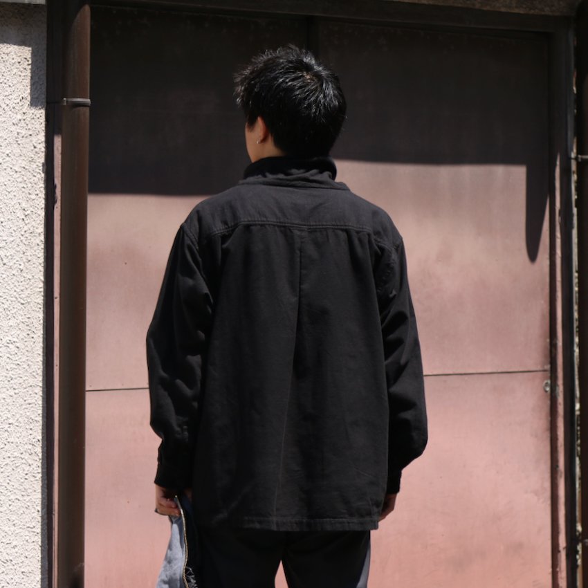 yoko sakamoto｜ヨーコ サカモト｜BRUSHED COTTON HIGH NECK PULLOVER - GARMENT  DYE｜公式通販｜RAYCOAL