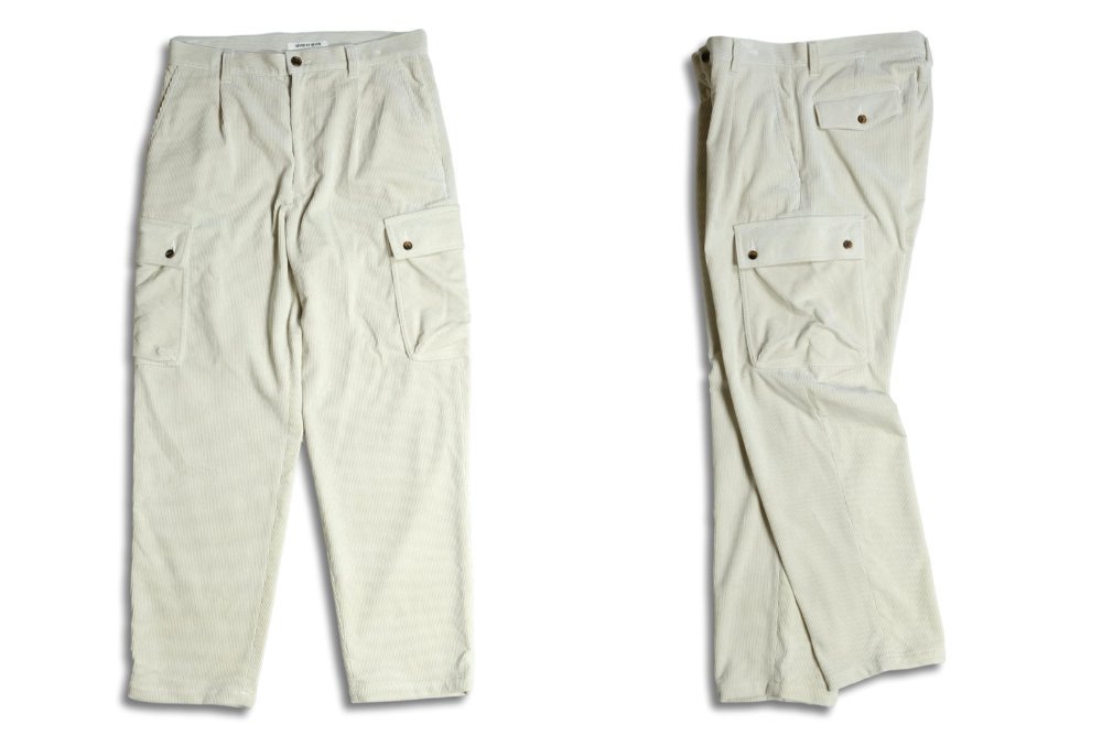 SEVEN BY SEVEN｜セブンバイセブン｜CORDUROY CARGO PANTS - MODAL MIX｜公式通販｜RAY COAL｜