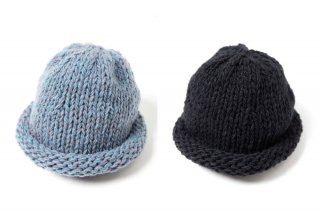 <img class='new_mark_img1' src='https://img.shop-pro.jp/img/new/icons6.gif' style='border:none;display:inline;margin:0px;padding:0px;width:auto;' />INDIETRO ASSOCIATION  ROLL KNIT CAP