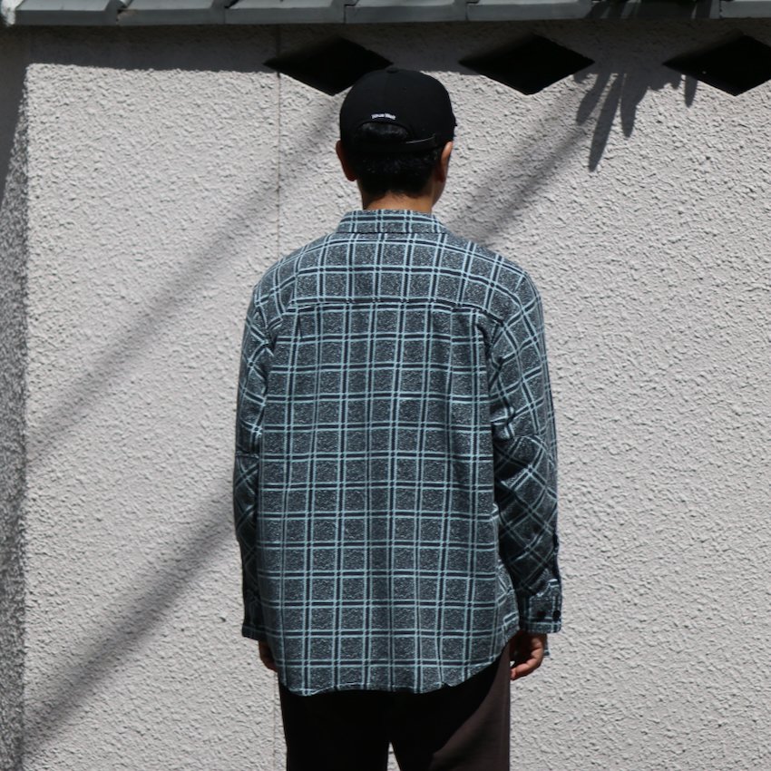 FILL THE BILL｜フィルザビル｜PRINT CHECK FLANNEL SHIRT｜公式通販｜RayCoal（レイコール）｜