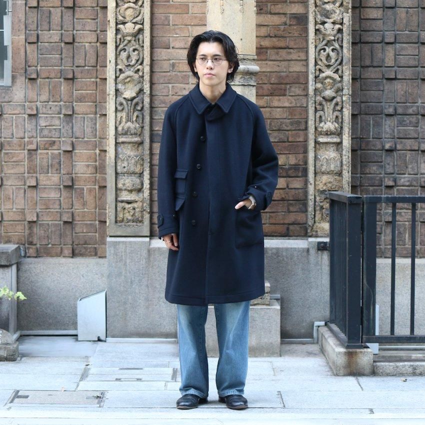 KAPTAIN SUNSHINE ウールトラベラーコート 38 KAPTAIN SUNSHINE (キャプテンサンシャイン) Traveller Coat