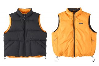 <img class='new_mark_img1' src='https://img.shop-pro.jp/img/new/icons6.gif' style='border:none;display:inline;margin:0px;padding:0px;width:auto;' />SEDAN ALL-PURPOSE REVERSIBLE DOWN VEST - BLACK  MANGO
