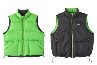 <img class='new_mark_img1' src='https://img.shop-pro.jp/img/new/icons6.gif' style='border:none;display:inline;margin:0px;padding:0px;width:auto;' />SEDAN ALL-PURPOSE REVERSIBLE DOWN VEST - SPROUT  BLACK
