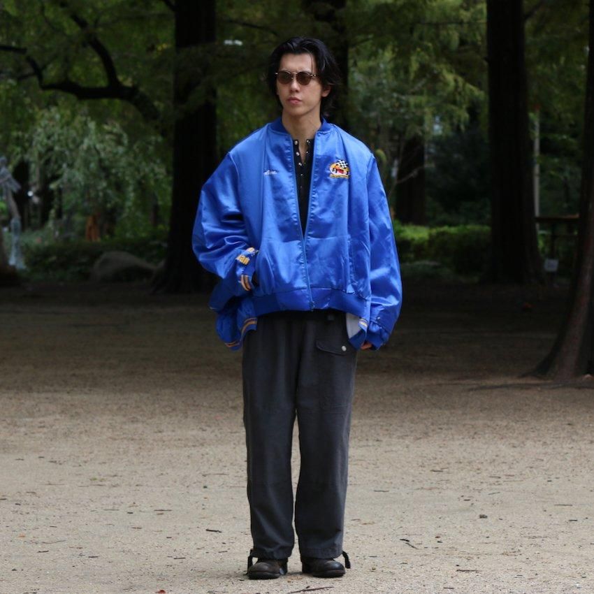 ジャケット・アウター circa make wide nylon award jacket circa make wide nylon award jacket
