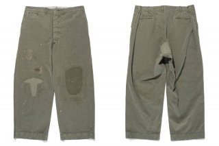 <img class='new_mark_img1' src='https://img.shop-pro.jp/img/new/icons6.gif' style='border:none;display:inline;margin:0px;padding:0px;width:auto;' />BOWWOW M43 HBT COMBAT TROUSERS