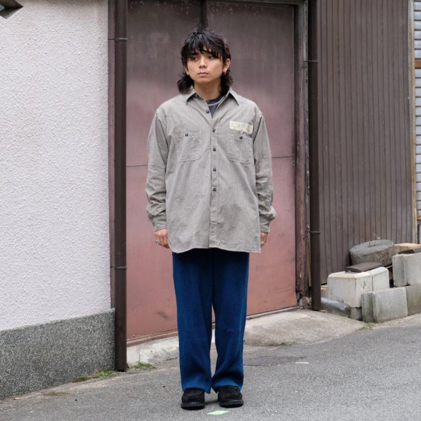 BOWWOW 24AW PRISONER BLACKシャンブレーシャツ 2024AW】BOWWOW （バウワウ） 